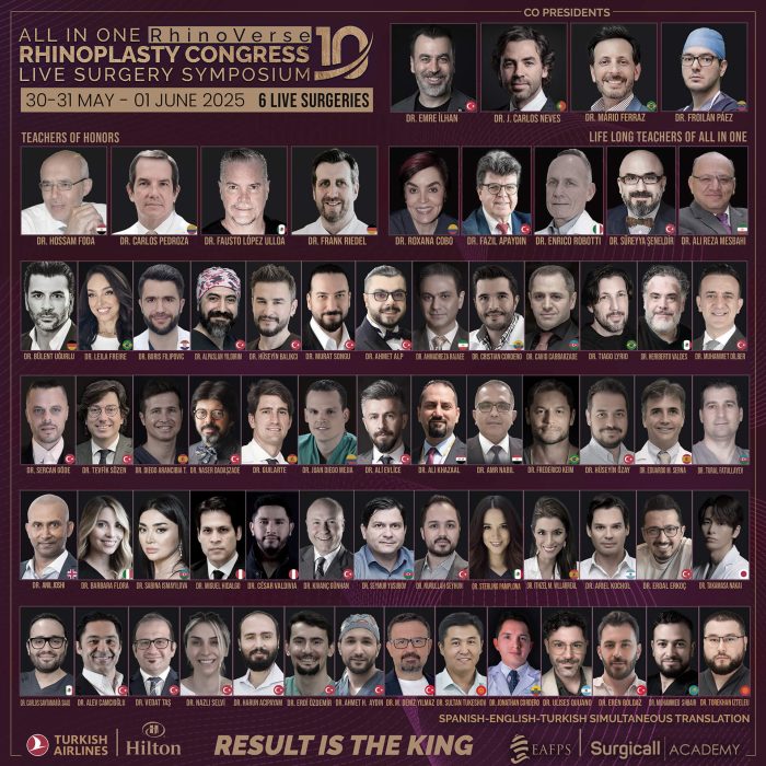 10th All in One Rhinoplasty Congress & Live Surgery Symposium (Online Edition)