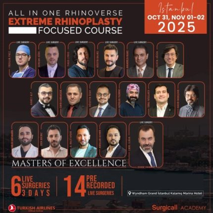 Surgicall Academy All in One RhinoVerse Extreme Rhinoplasty Focused Course 2025 (Online Edition)